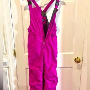 SOLD OUT.  Kids Squall Waterproof Insulated Iron Knee Snow Bibs. Size 10